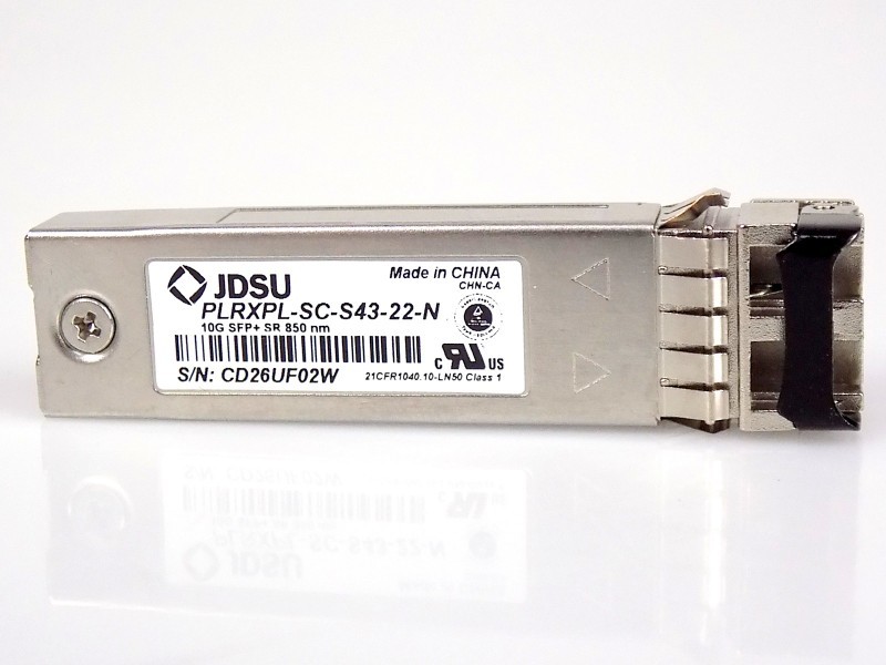 JDSU PLRXPL-SC-S43-22-N 10G SFP+ SR 850 MiniGBIC Fibre Channel Transceiver Module