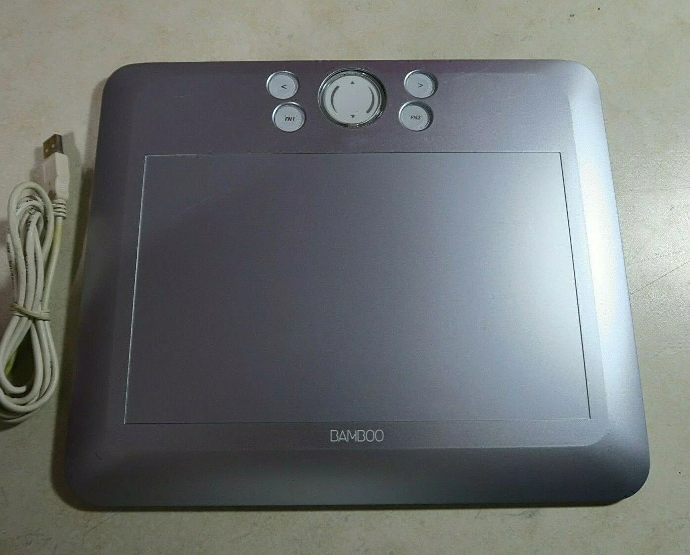 Wacom BAMBOO FUN CTE-650 Graphics Drawing Tablet with USB Cord
