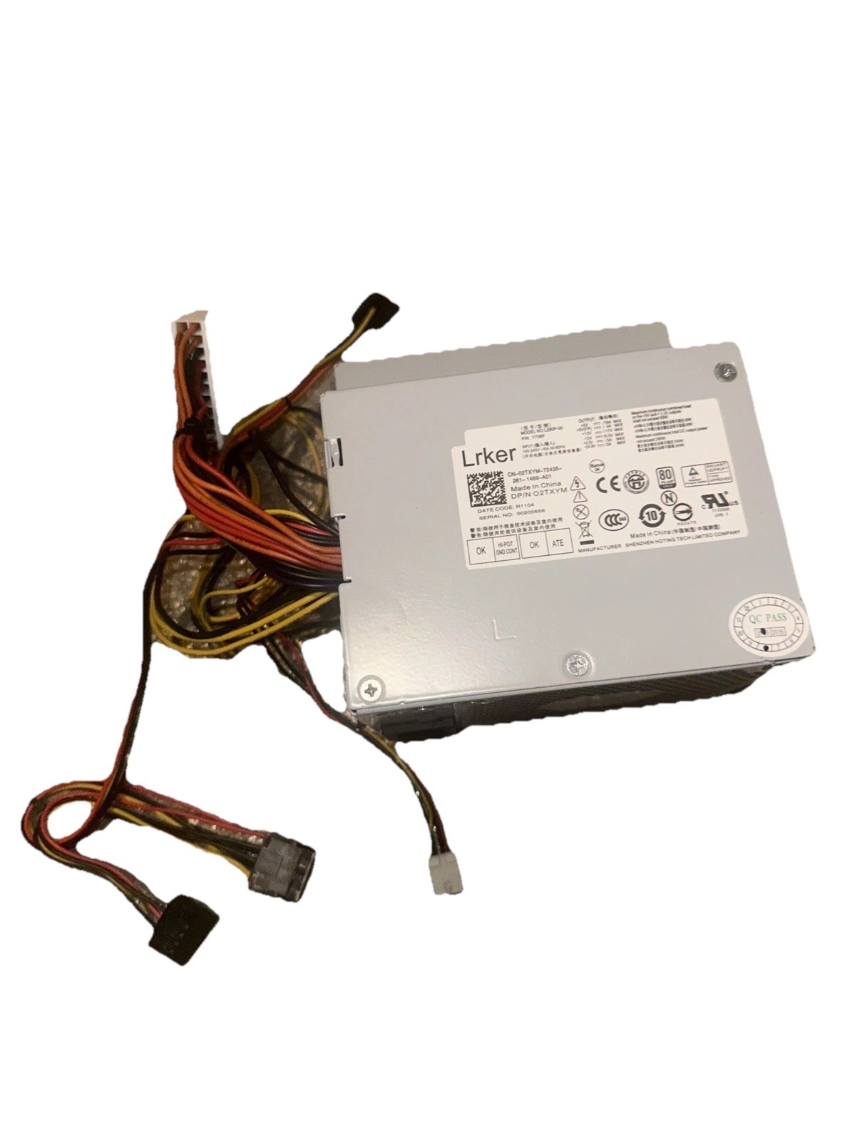 Lrker For Dell GX520 GX620 320 330 360 745 DESKTOP L280P-00 X9072 Power Supply