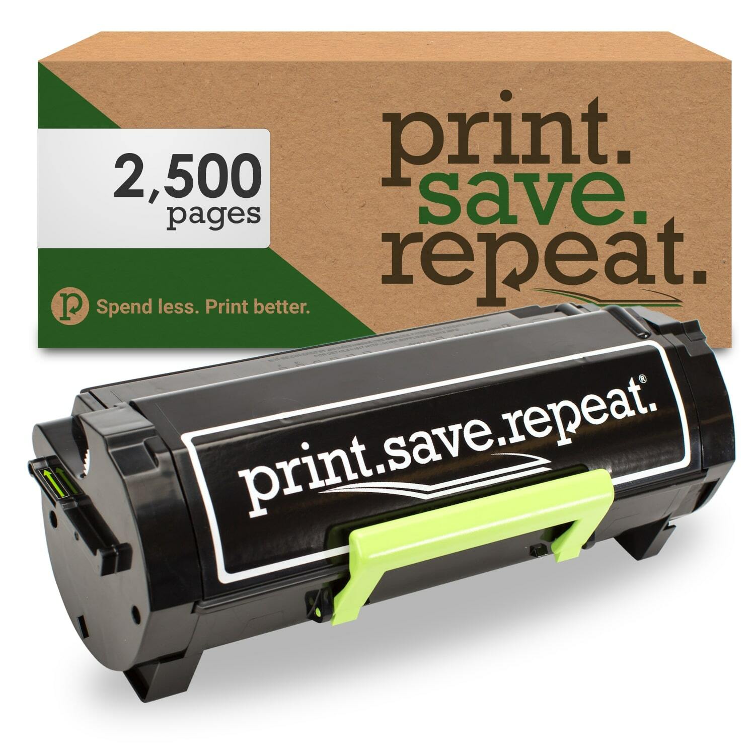 Print.Save.Repeat. Lexmark 601 Toner Cartridge MX310 MX410 MX510 MX511 [2.5K]