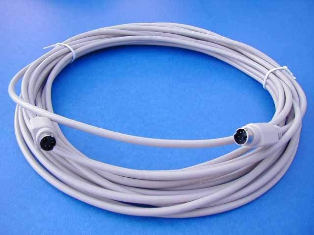 25FT KEYBOARD-MOUSE Cable MINIDIN6 Male to Male PS2 PS2