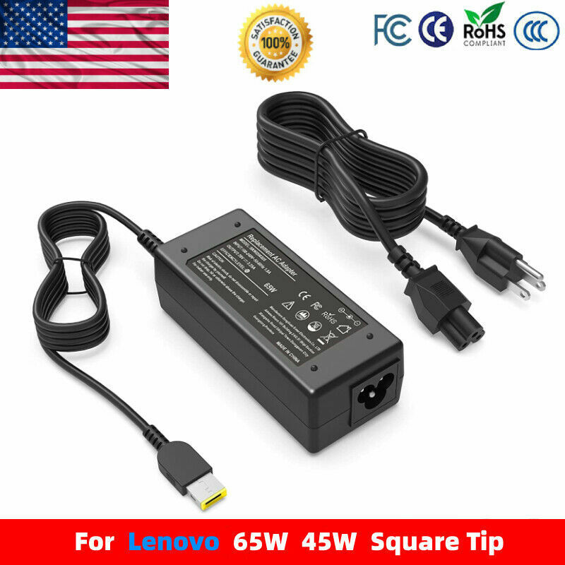 65W Charger for Lenovo ThinkCentre Slim Tip AC Adapter 4X20E53336 Tiny Systems