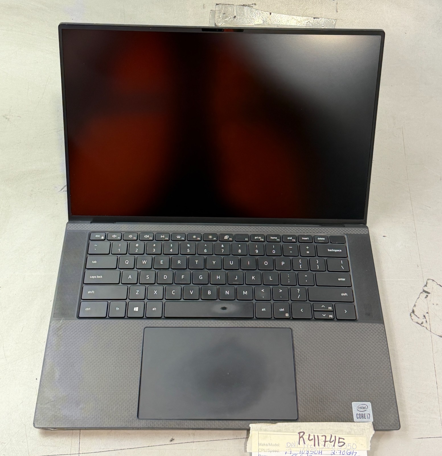 Dell Precision 5550 i7-10850H / 8GB RAM / Quadro T1000 / NO SSD -RL6695