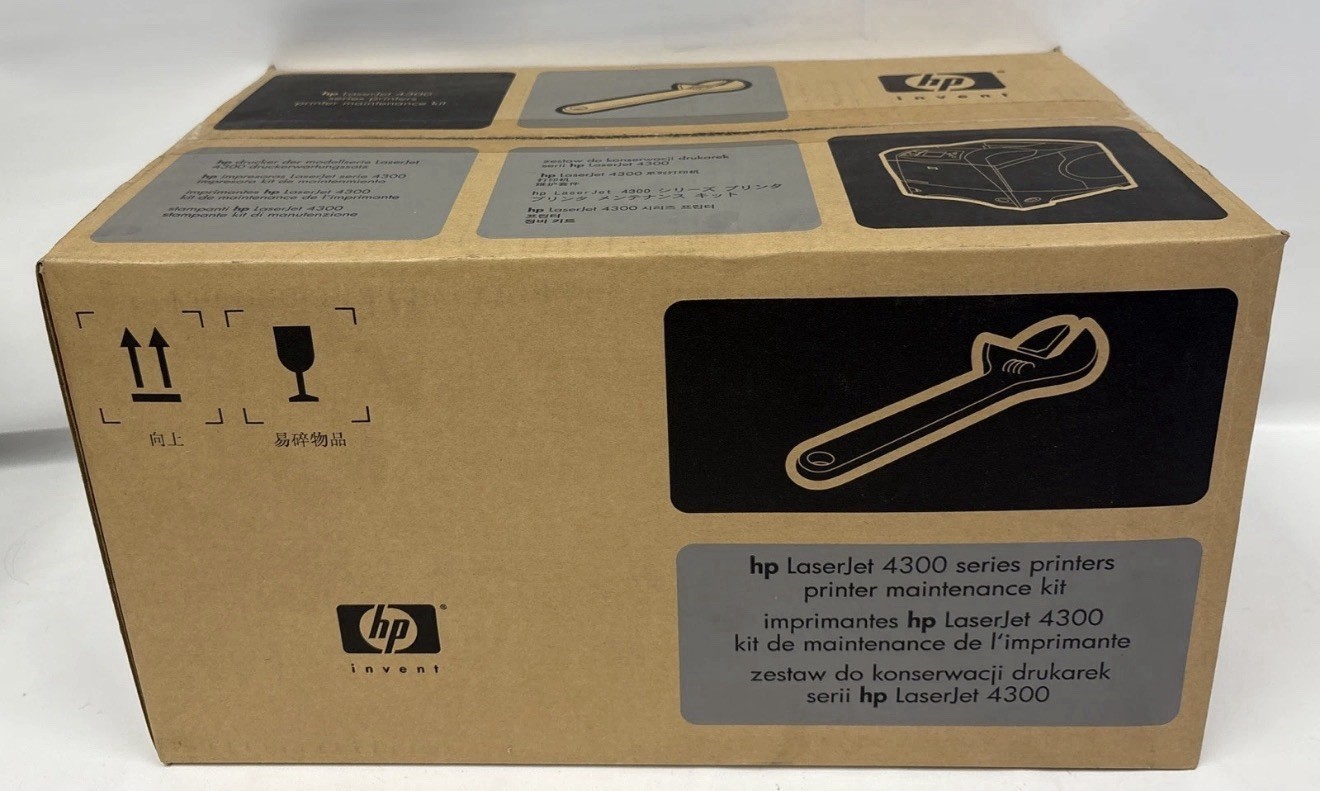 New Genuine HP Q2436A Maintenance Kit for LaserJet 4300 110-127V Factory Sealed