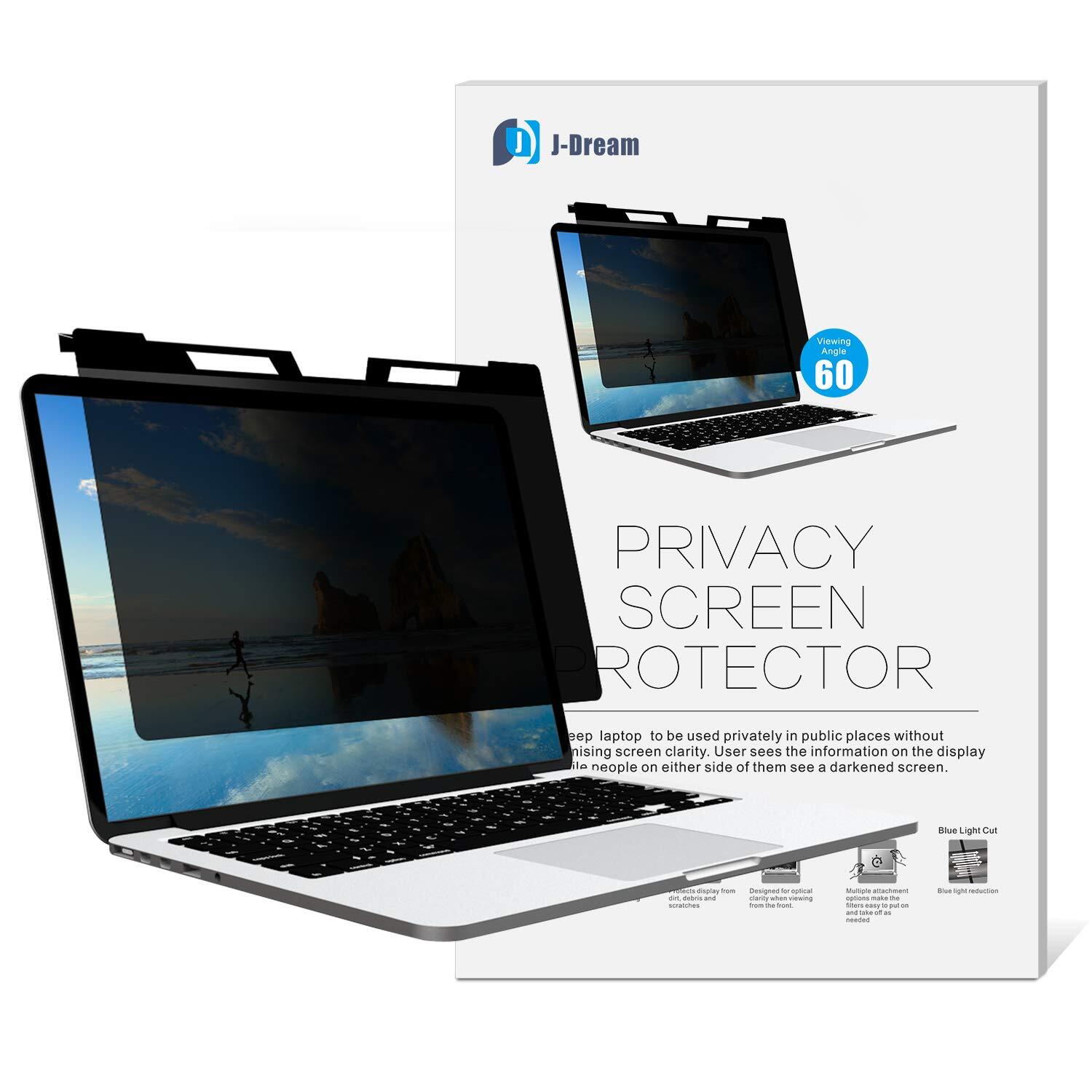 Hanging 15.6 Inch Computer Privacy Screen Filter for Widescreen Laptop - Anti...