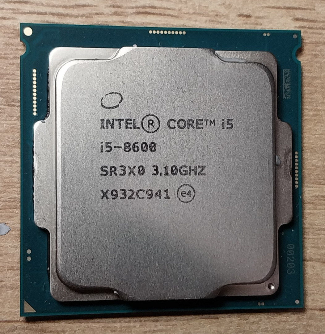 Intel Core i5-8600 SR3X0 3.1GHz 6-Core LGA 1151 CPU