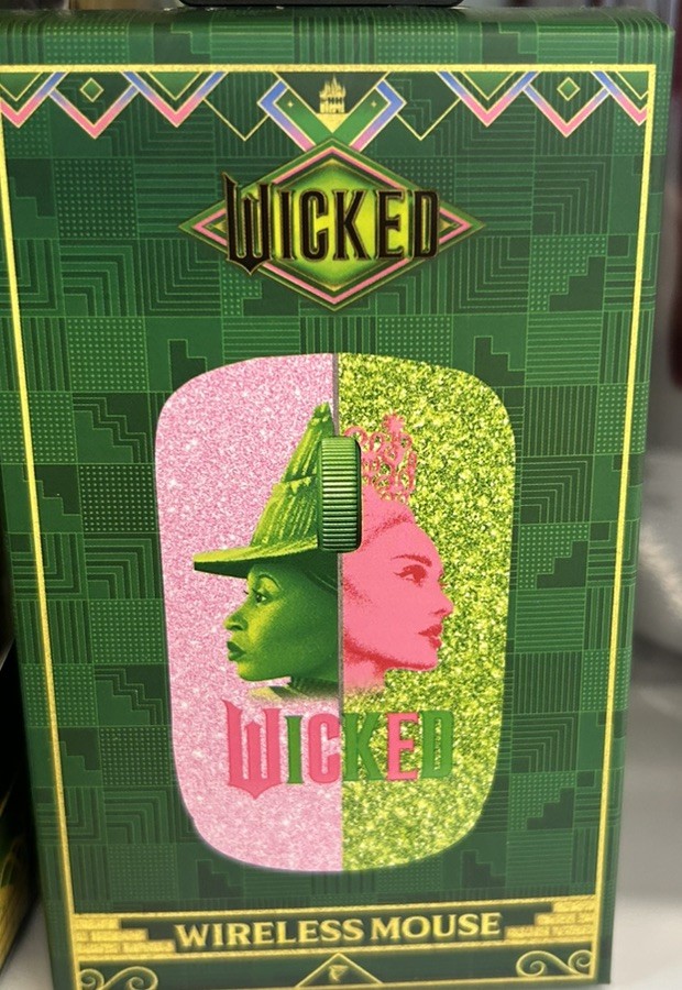 Wicked The Movie Wireless Mouse New 