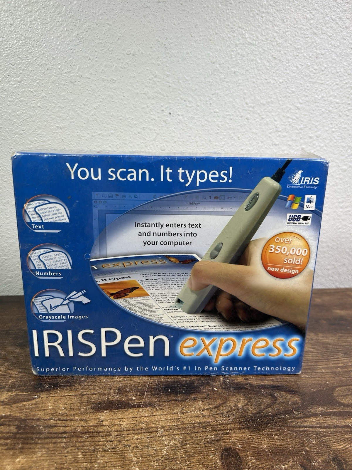IrisPen Express Instantly Enters Text Into Your Computer - Hand Held Scanner