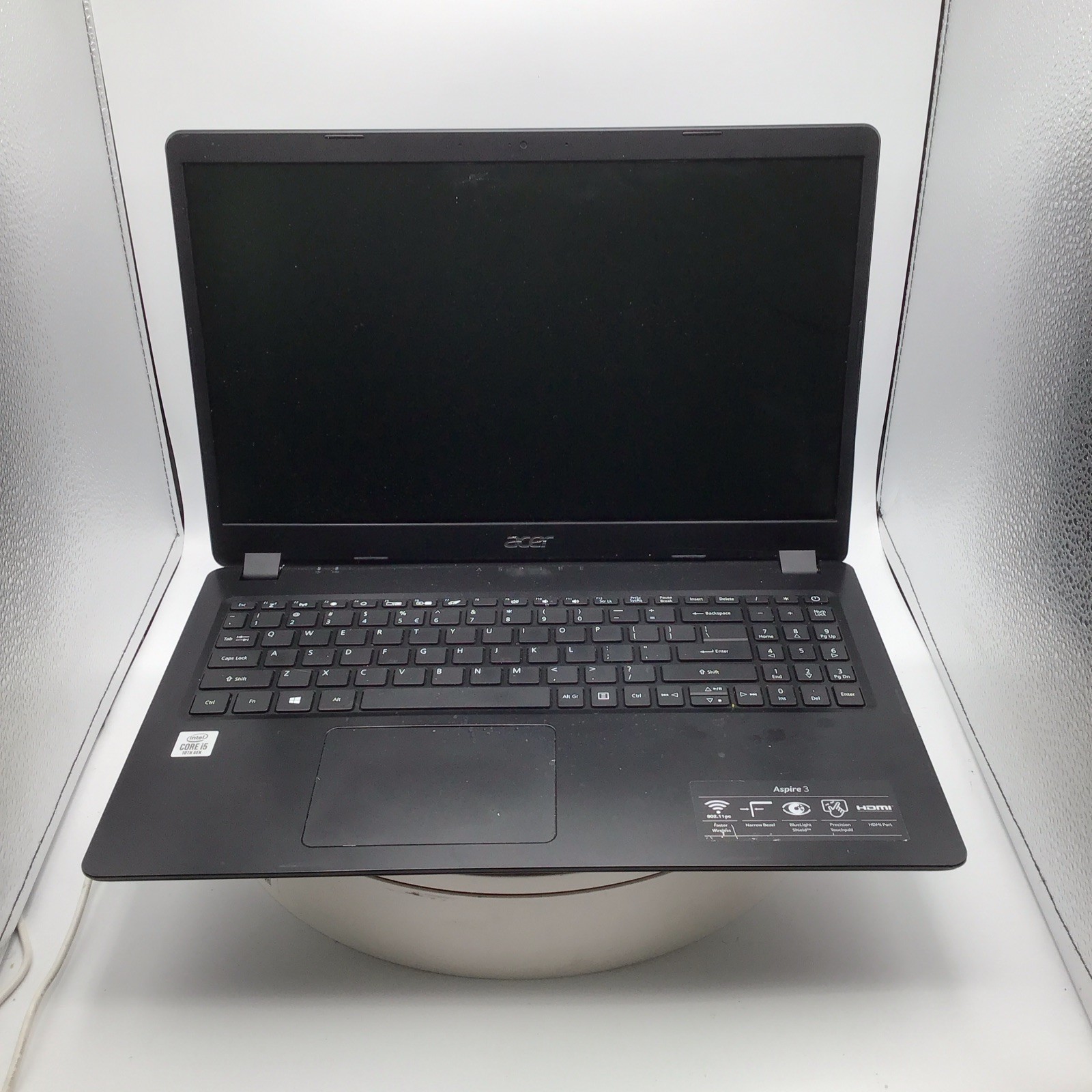 Acer Aspire 3 15.6" Laptop i5-1035G1 NO RAM/SSD/OS BAD SCRN Parts/Repair READ