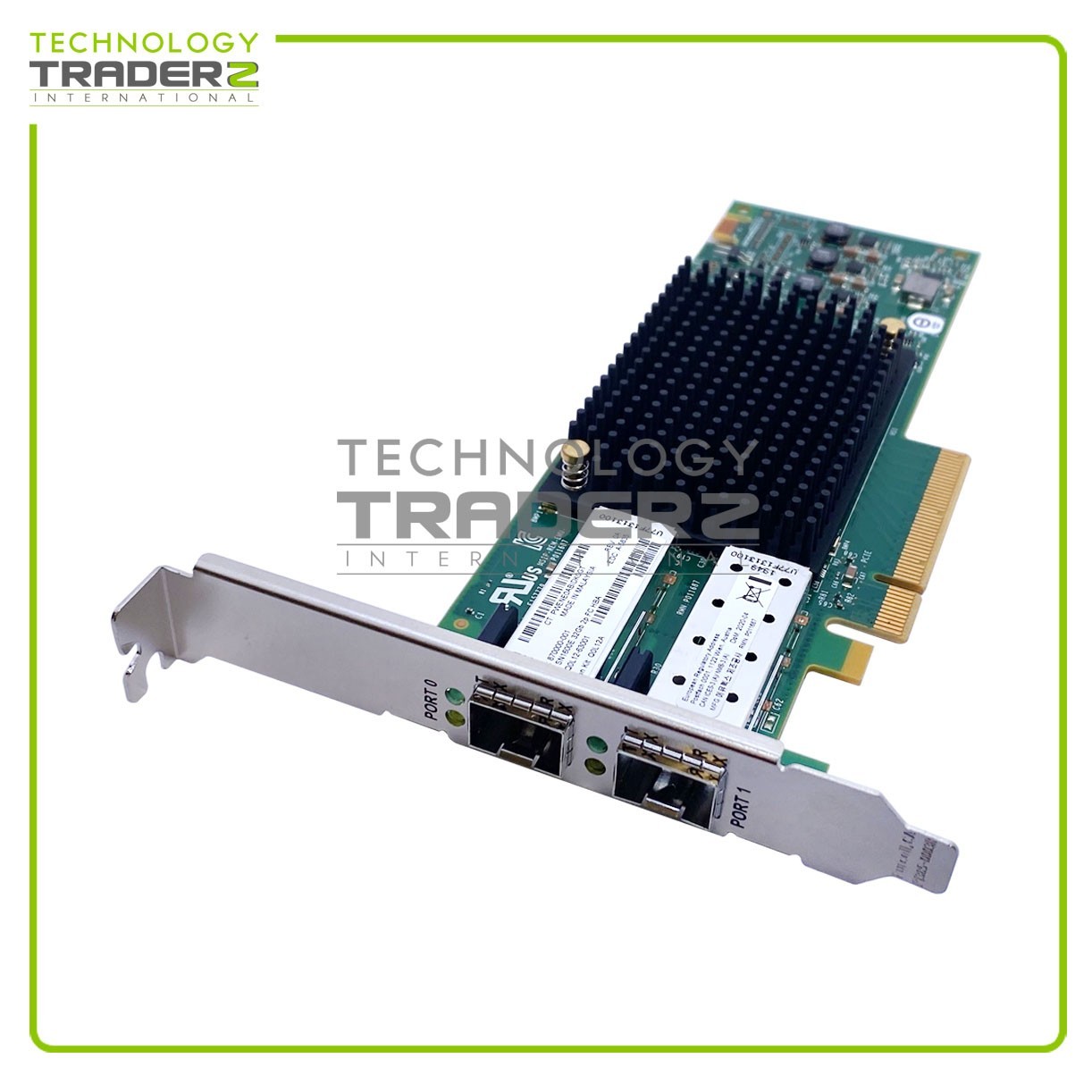 Q0L12A HP StoreFabric SN1600E 2-Ports 32Gbps FC PCI-E HBA 870000-001 Q0L12-63001
