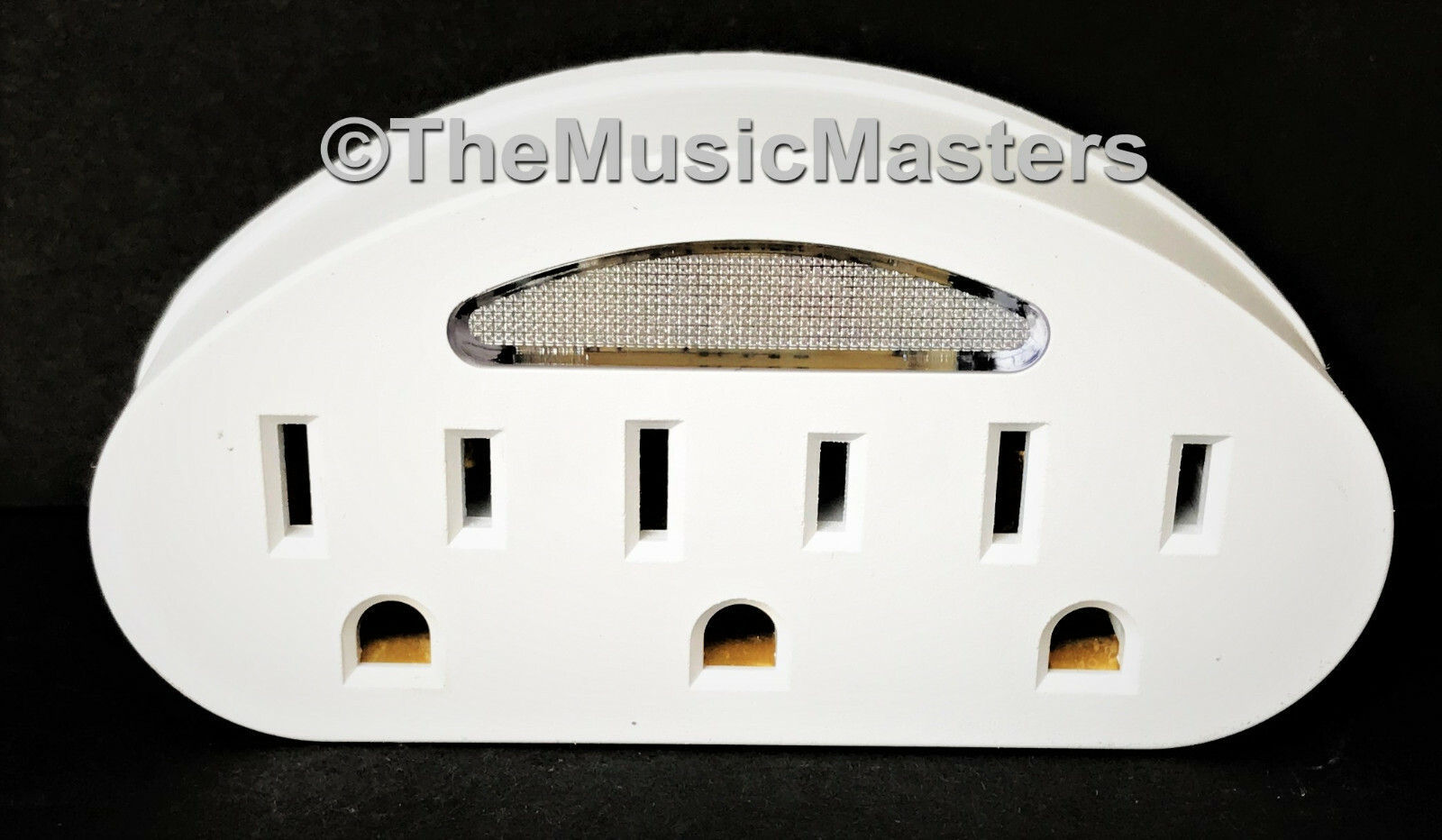 Sensor LED Light 3 Outlet AC Wall Plug Power Tap 3-Way Electric Adapter Splitter
