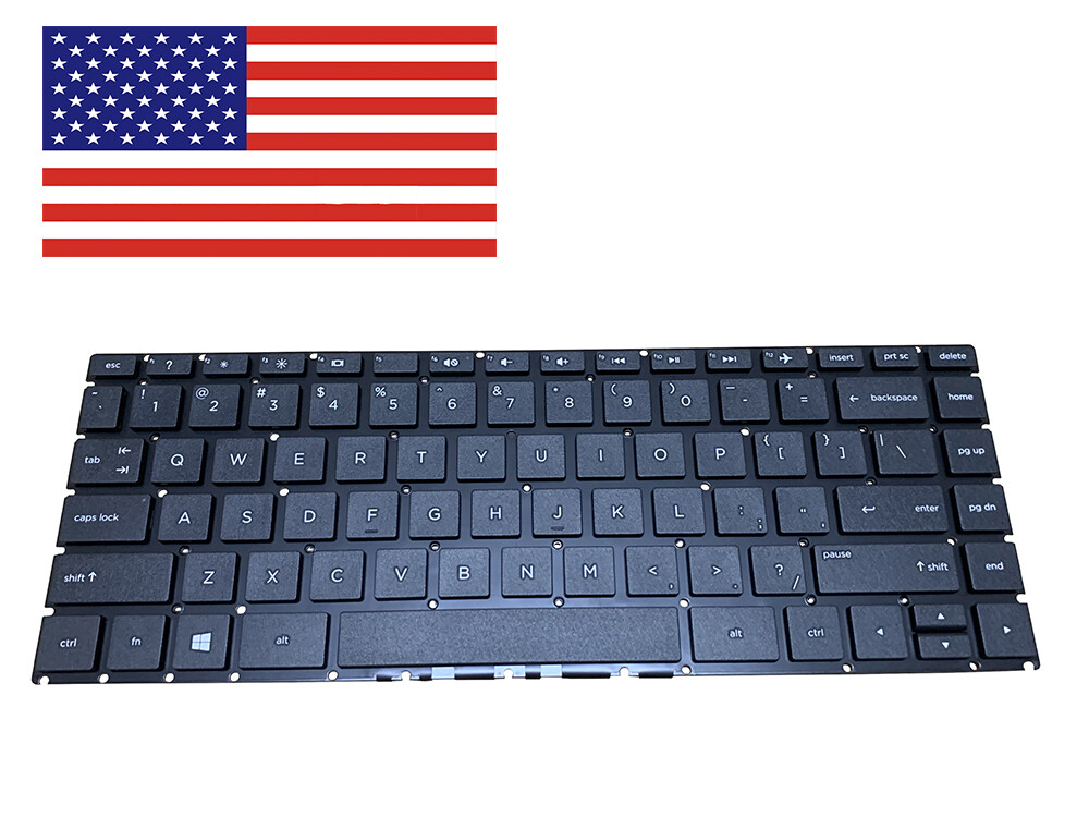 New For HP 14-cf0013dx 14-cf0006dx 14-cf1061st 14-cf1062st Laptop Keyboard Black