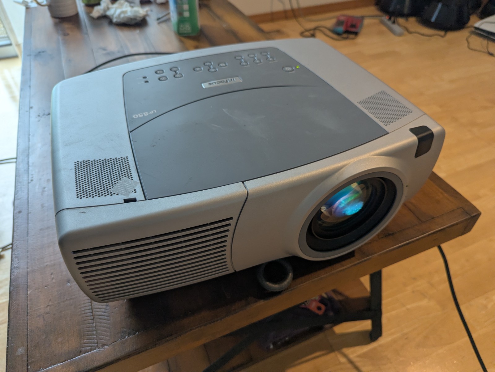 InFocus LP850 3LCD Projector 4500 Lumens XGA - ONLY 14 LAMP HOURS Tested