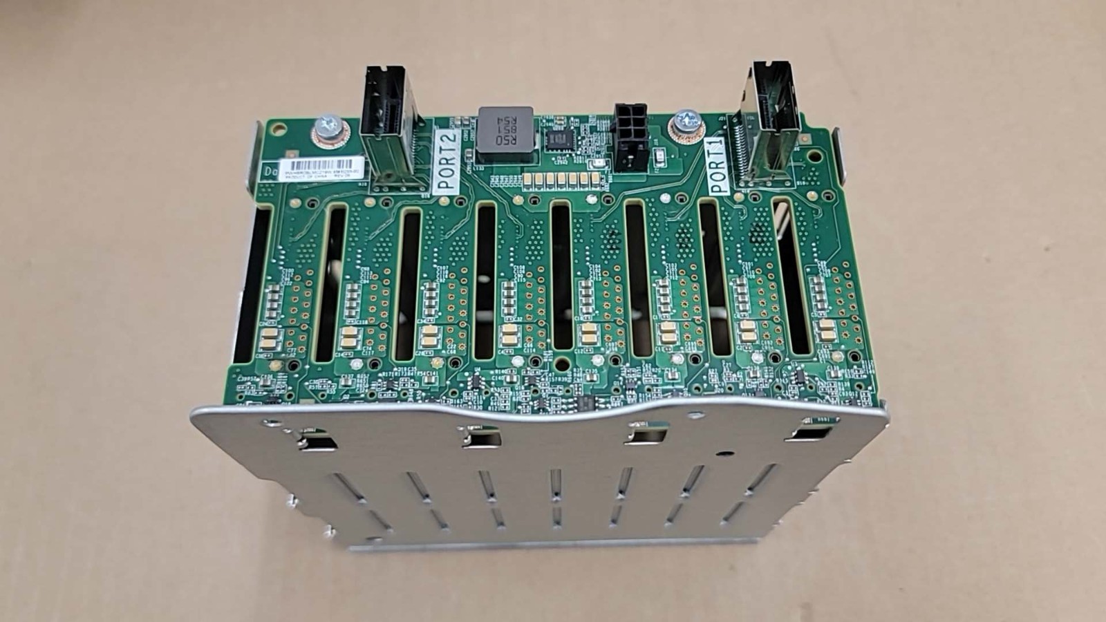 HP DL380G10 8SFF hard drive cage 871388-001 766957-001 With board 832305-002