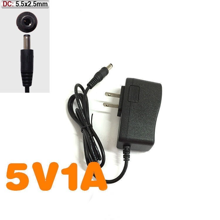 Home Wall AC Power Adapter to DC 9V 5V 1A Power Supply Charger 5.5mm x 2.5mm