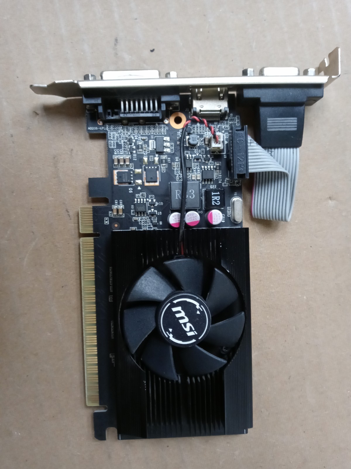 MSI GeForce GT 710 2GB DDR3 Graphics Card (GT 710 2GD3 LP)