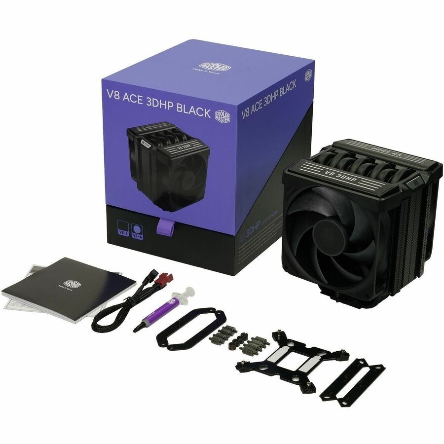Cooler Master V8 ACE 3DHP Black AMD MAMT6HA225PKRB