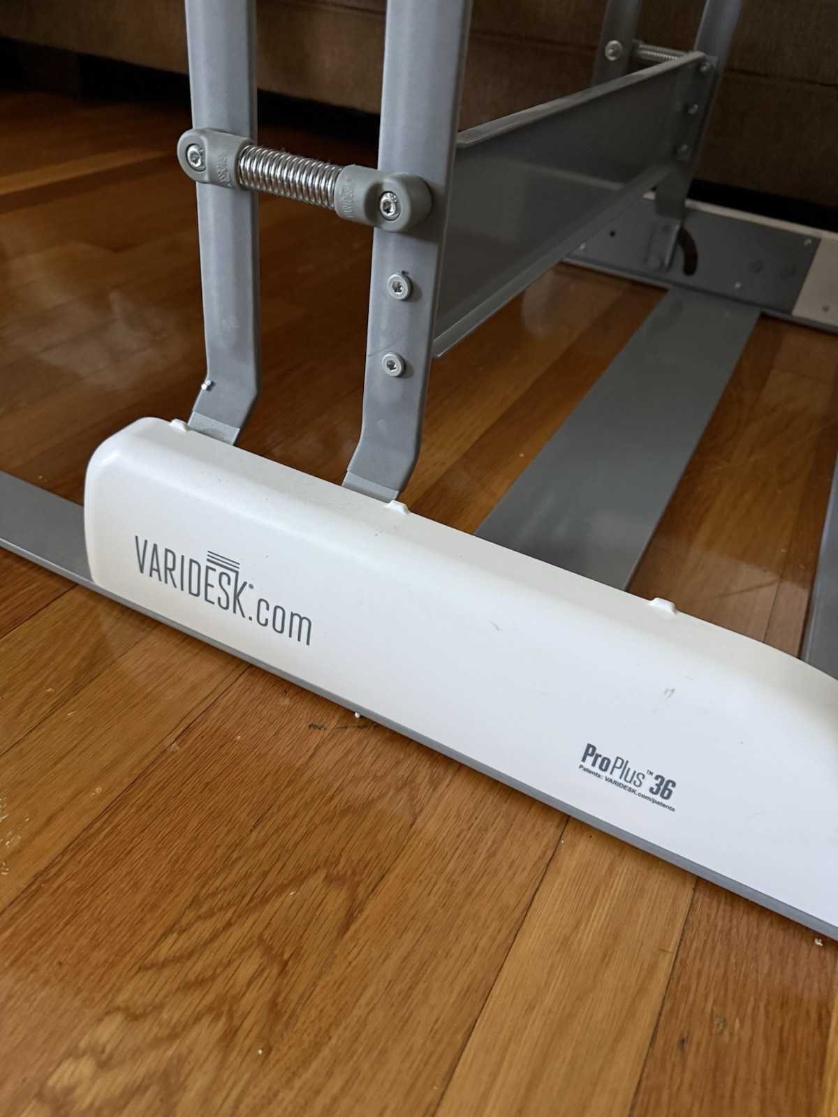 Varidesk ProPlus 36 Adjustable Sit-Stand Desk Converter Stand White/Gray