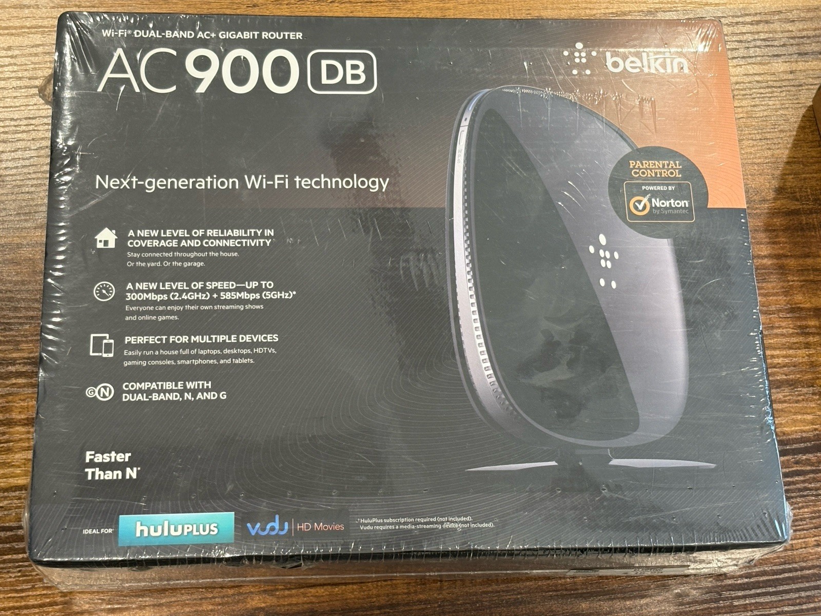 NOS Belkin AC900 DB Wi-Fi Dual-Band AC+ Gigabit Router NEW SEALED Fast Home