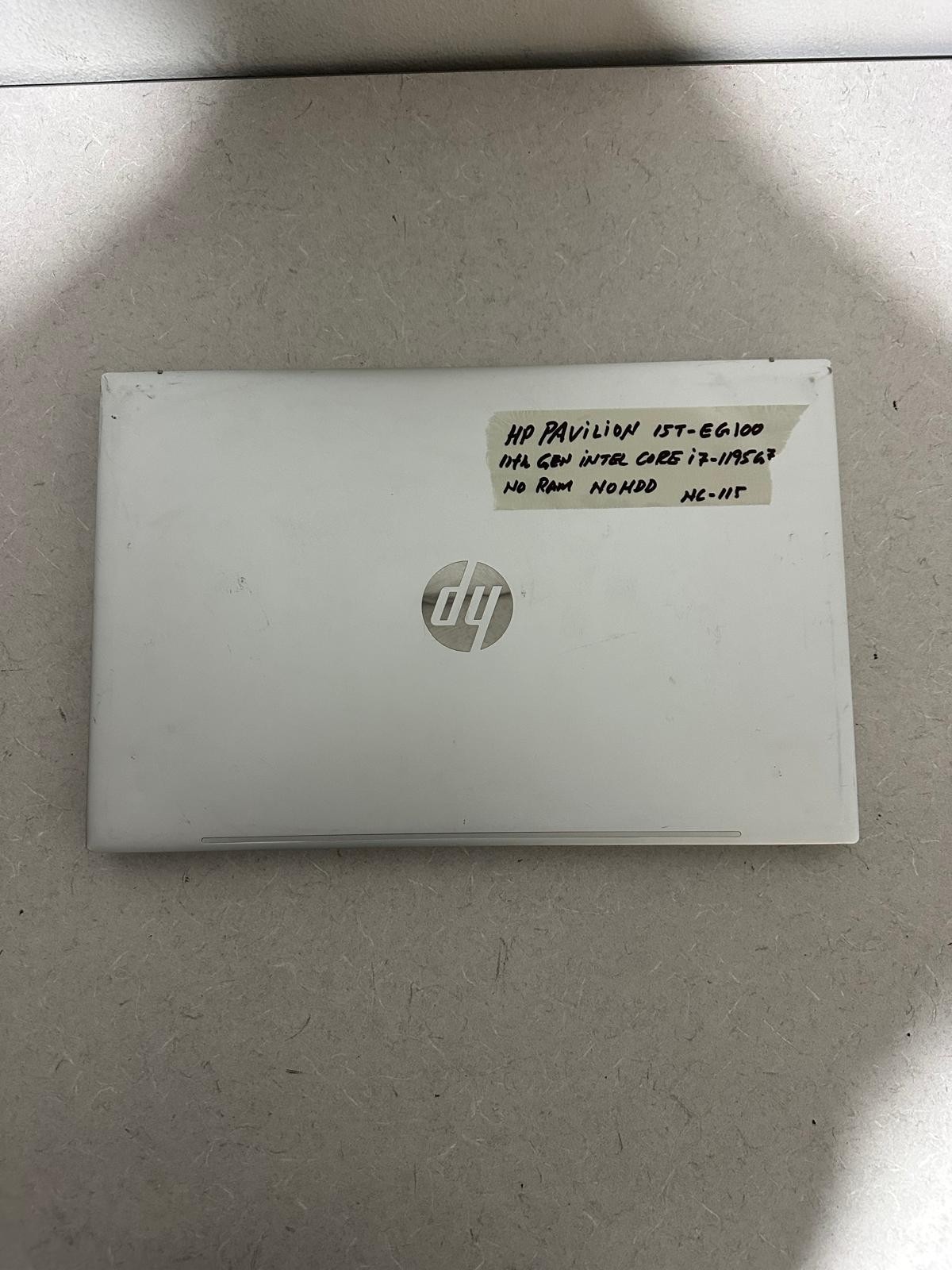 HP Pavilion 15t-eg100 15.6" Laptop 11th Gen Intel Core i7-1195G7 No RAM No HDD