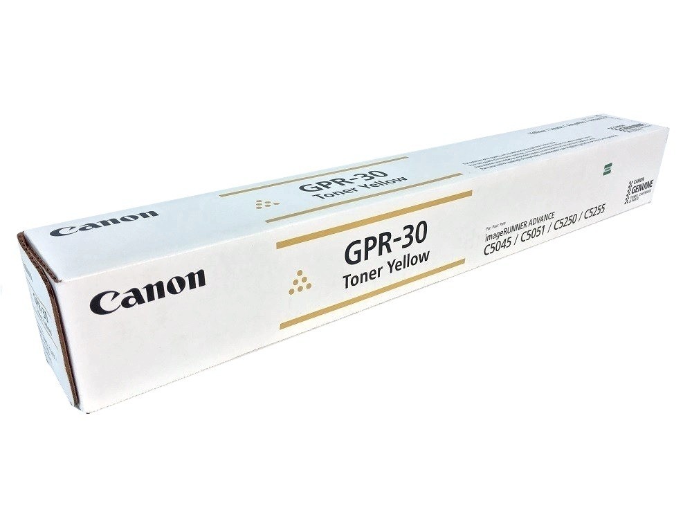 Canon GPR-30 Yellow 2801B003[AC] Toner Cartridge - New Sealed Genuine QTY 1