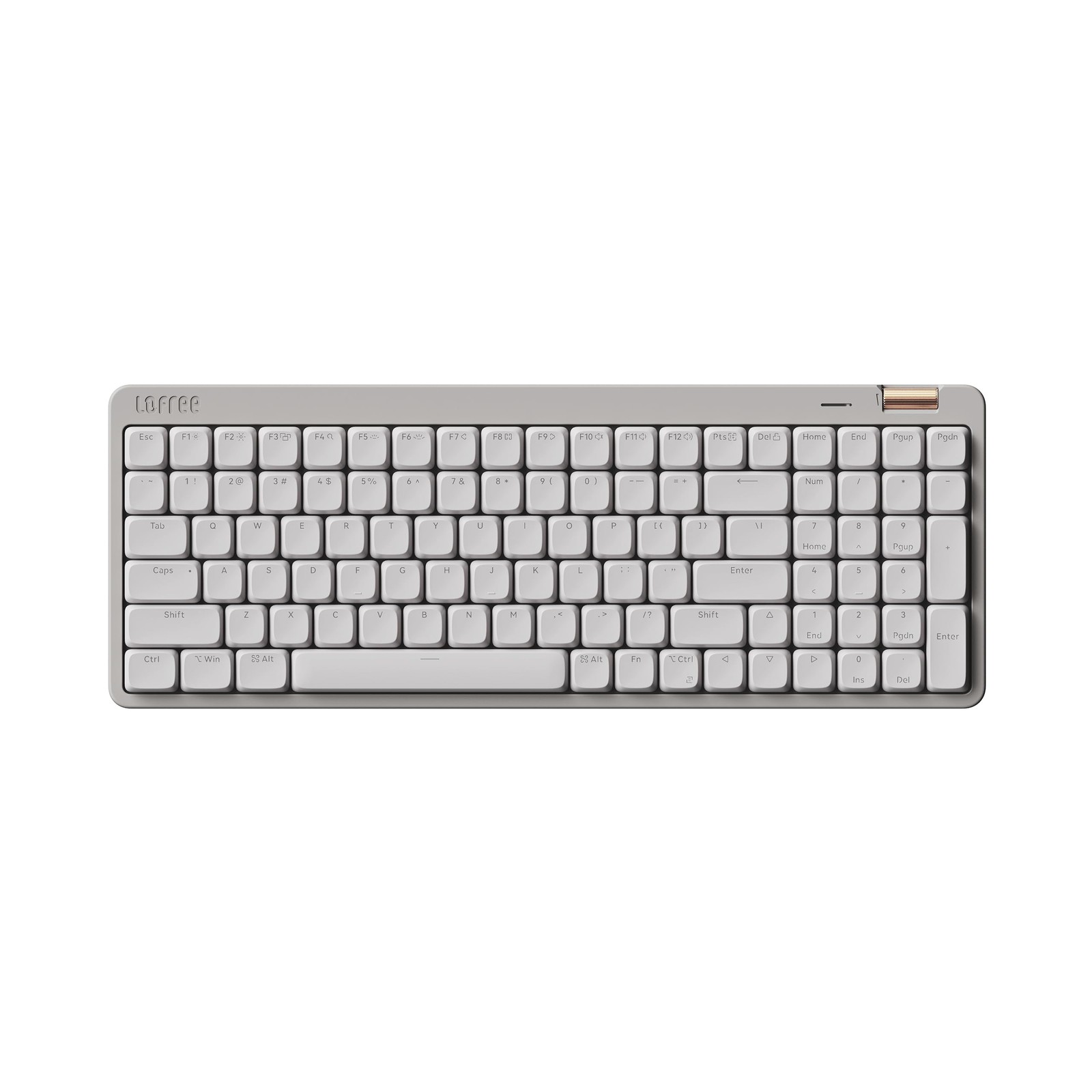 Flow Lite 100 Keys Low Profile Mechanical Keyboard, Swappable Rechargeable Wi...
