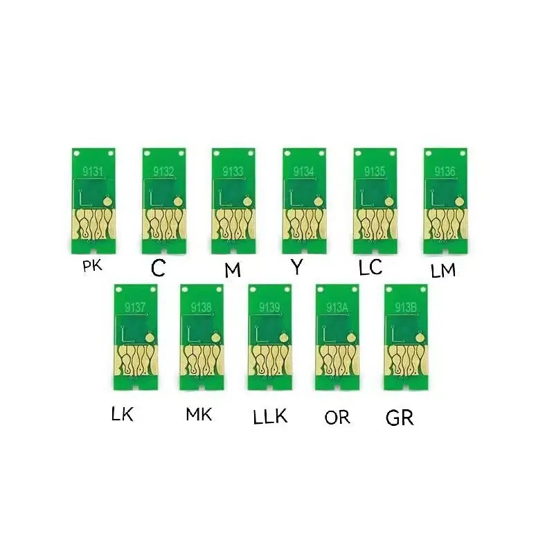 T9131-T9139 T913A T913B One Time Ink Cartridge Chip for Epson P5000 Printer