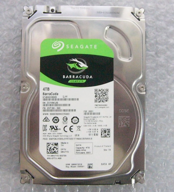 io16 Seagate Barracuda ST4000DM005 4TB SATA