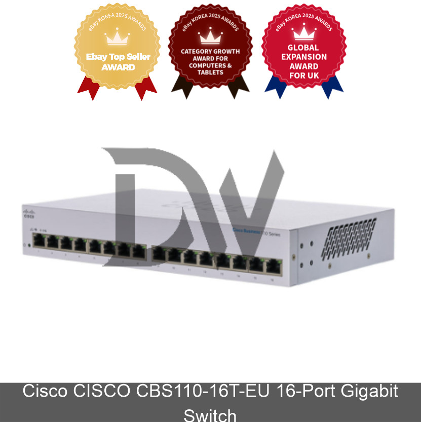 Cisco CISCO CBS110-16T-EU 16-Port Gigabit Switch Express / Genuine