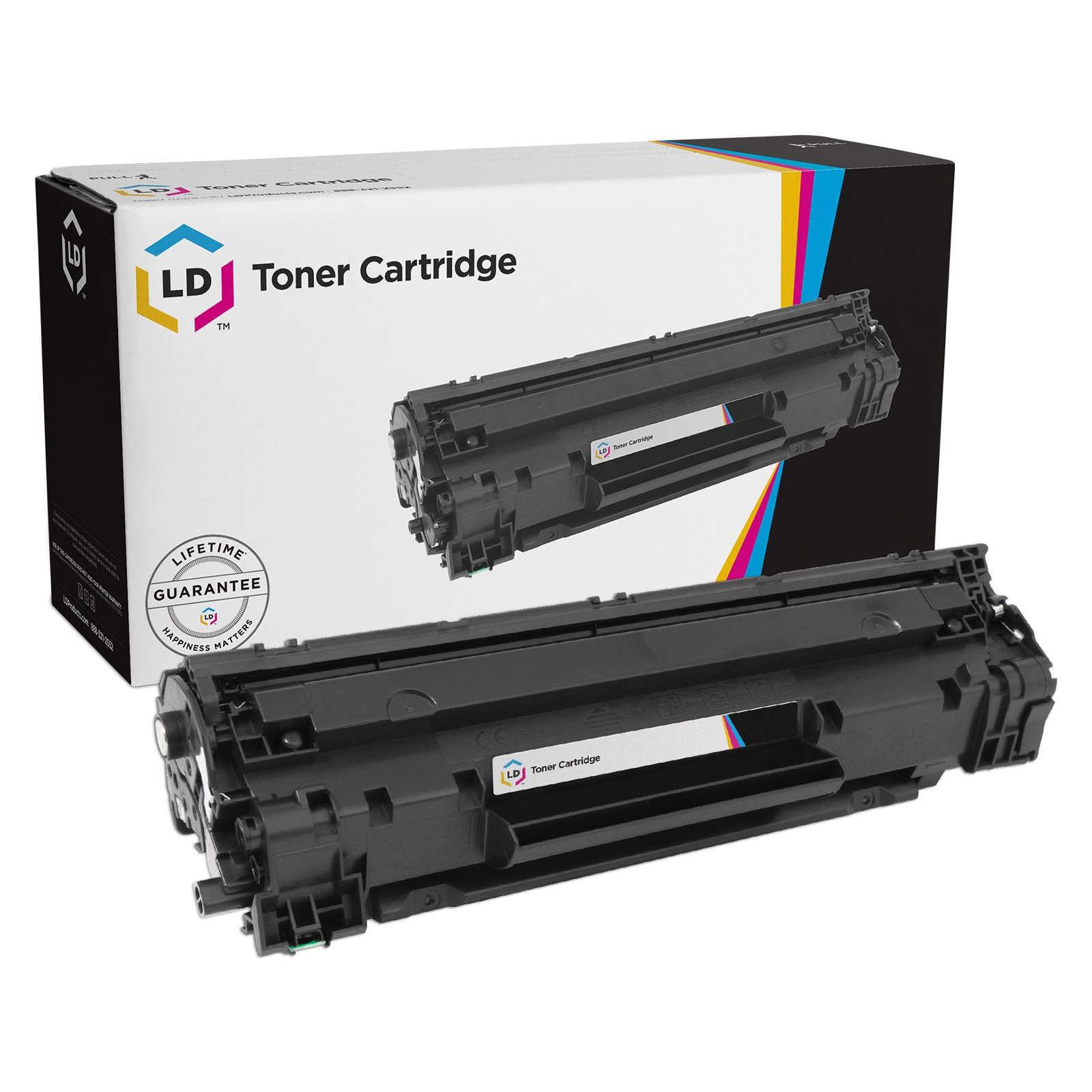 LD 4PK Reman Q7516A Black Toner Cartridge for HP16A LaserJet 5200 5200dtn 5200t