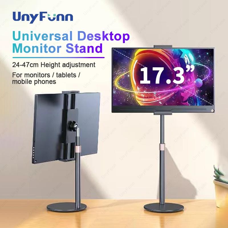 Cdisplay Portable Monitor Stand Adjustable Height Desktop Monitor Bracket for 4.