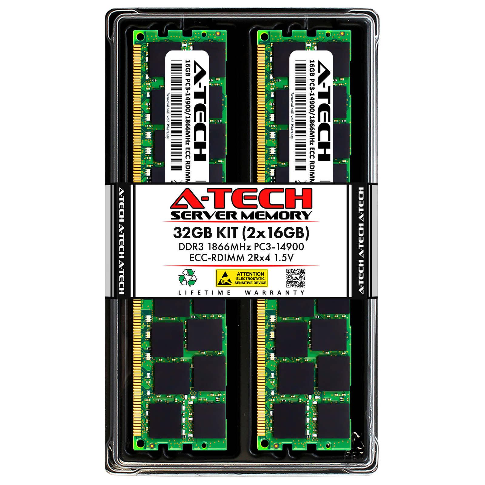 32GB 2x 16GB PC3-14900R RDIMM Supermicro X9DBL-3 X9DRD-EF X9DRT-HIBFF Memory RAM