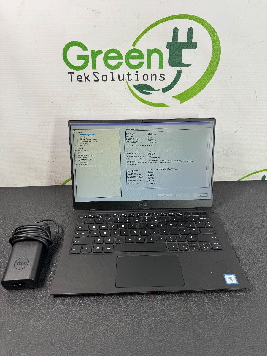 Dell XPS 13 9380 13.3" i5-8365U 16GB DDR4 512GB SSD Win 11 Pro w/ AC Adapter