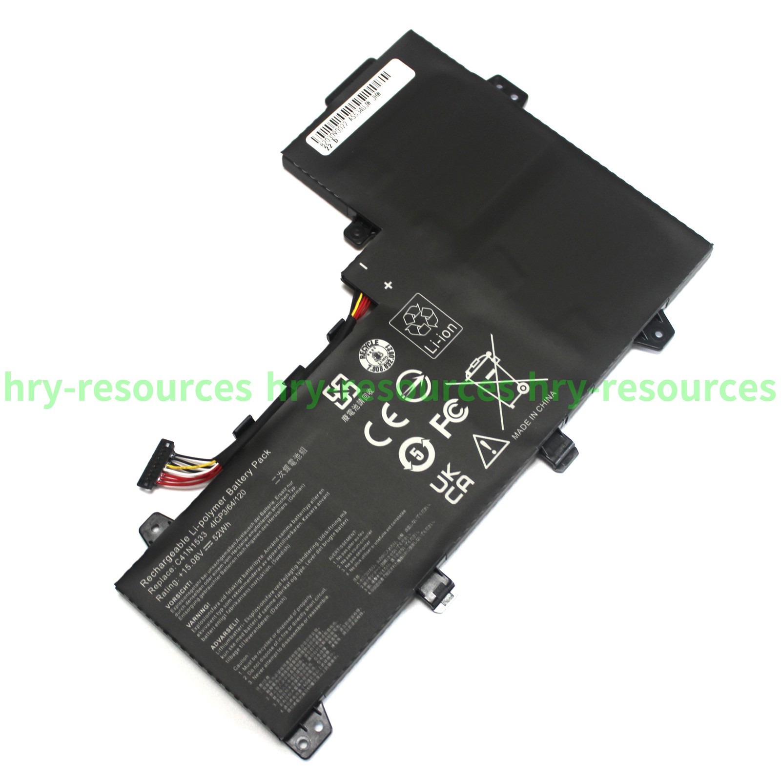 New C41N1533 Laptop Battery for Asus ZenBook Flip UX560UX UX560UQ Q534U Q524U