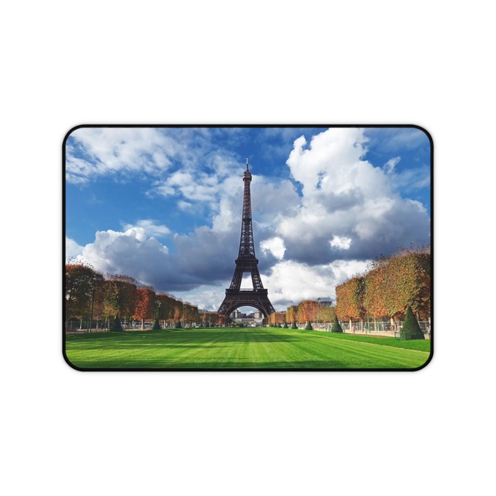 Eiffel Tower Paris Landscape Desk Mat | Scenic Mouse Pad
