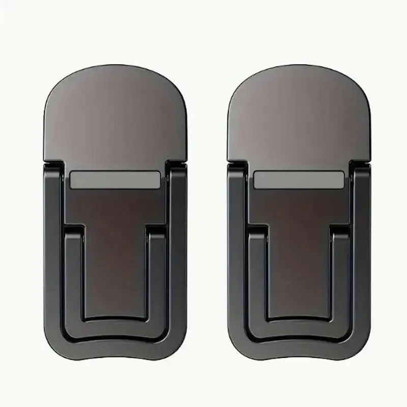 2PCS Foldable Invisible Laptop Stand Adjustable Adhesive Notebook Riser PC Mac