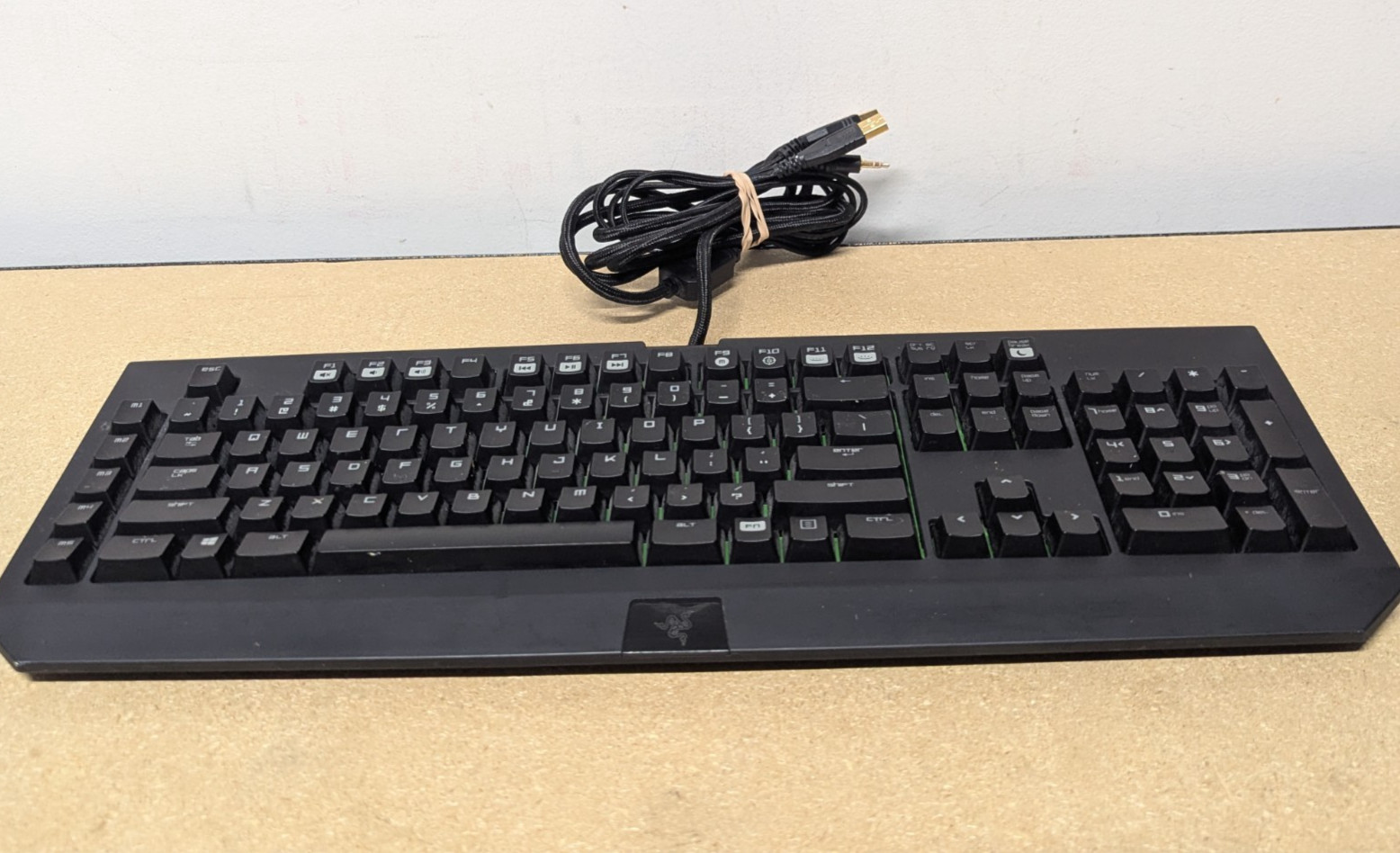 RAZER Black Widow Ultimate Mechanical Gaming Keyboard LED RZ03-0038-TESTED.