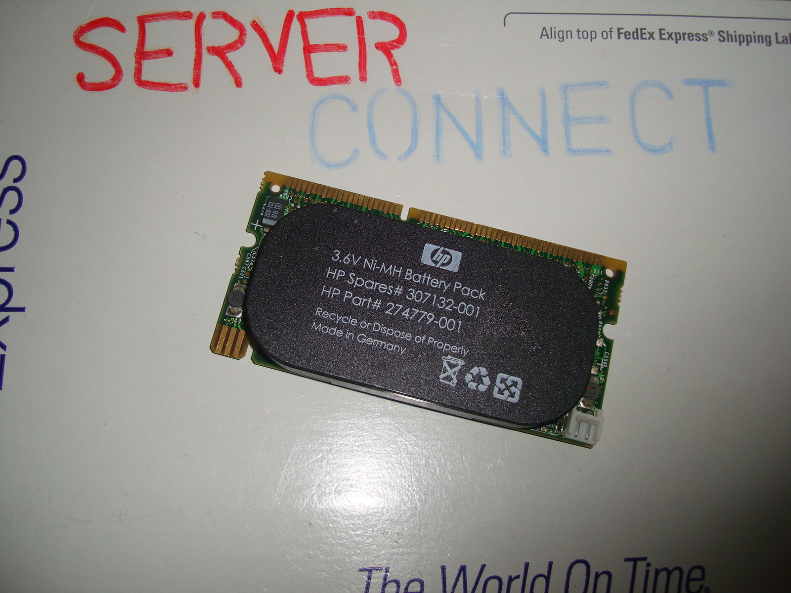 351580-B21 355999-001 351518-001 HP 128MB BATTERY ENABLER FOR CONTROLLERS