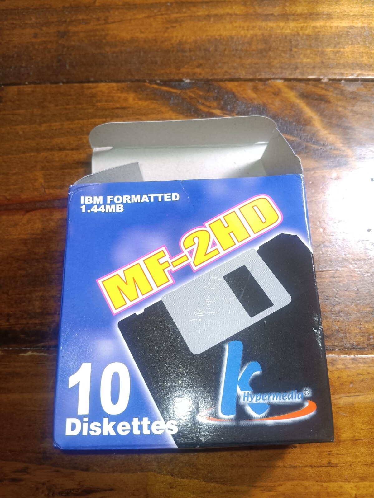 K Hypermedia MF-2HD IBM Formatted Floppy Disks Pack Of 10.