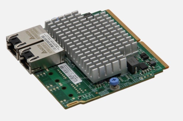 Supermicro AOC-MTG-i2TM X550 10GbE Dual Port 10GBase-T Controller I/O Module