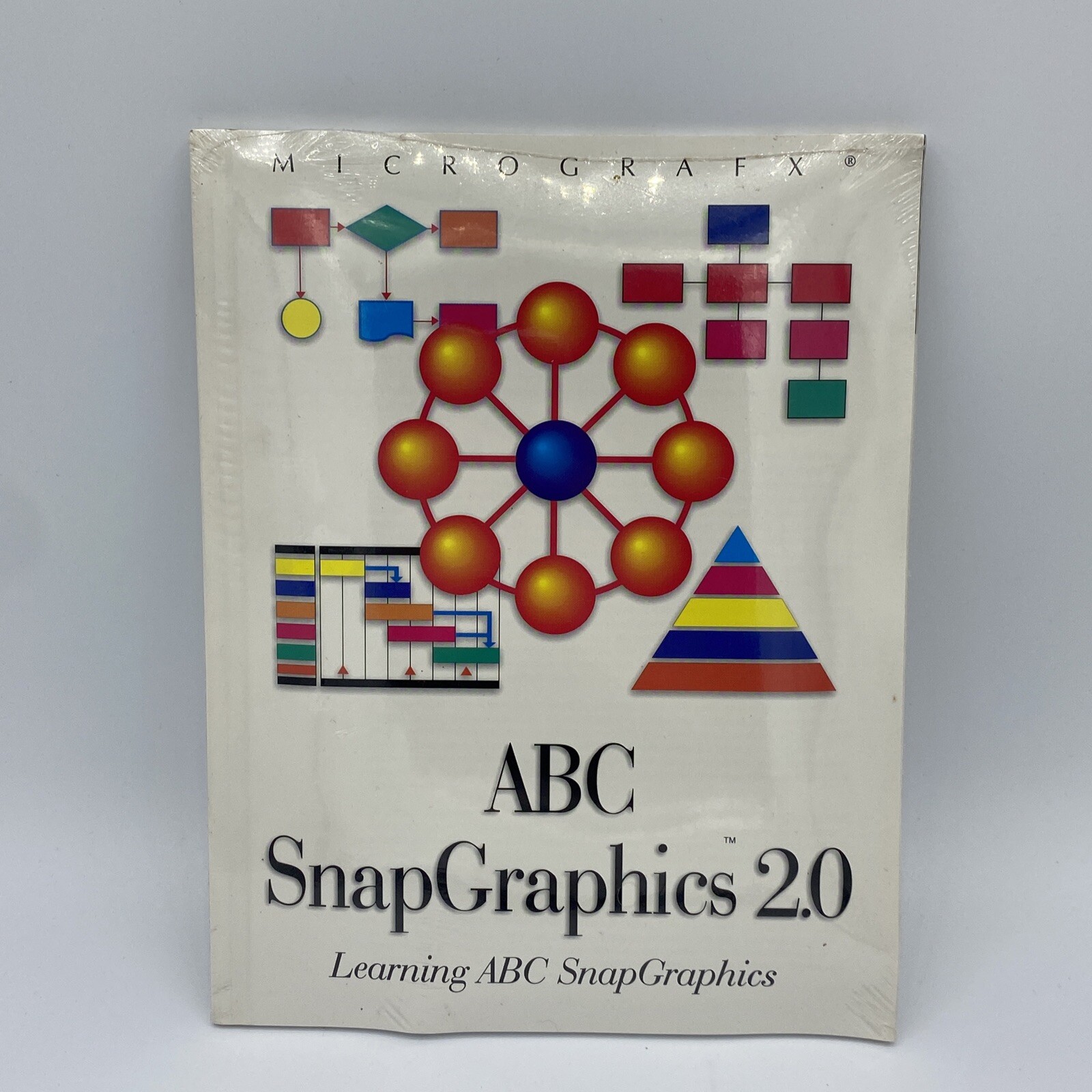 Vintage Micrografx ABC SnapGraphics 2.0 Microsoft Windows New Factory Sealed