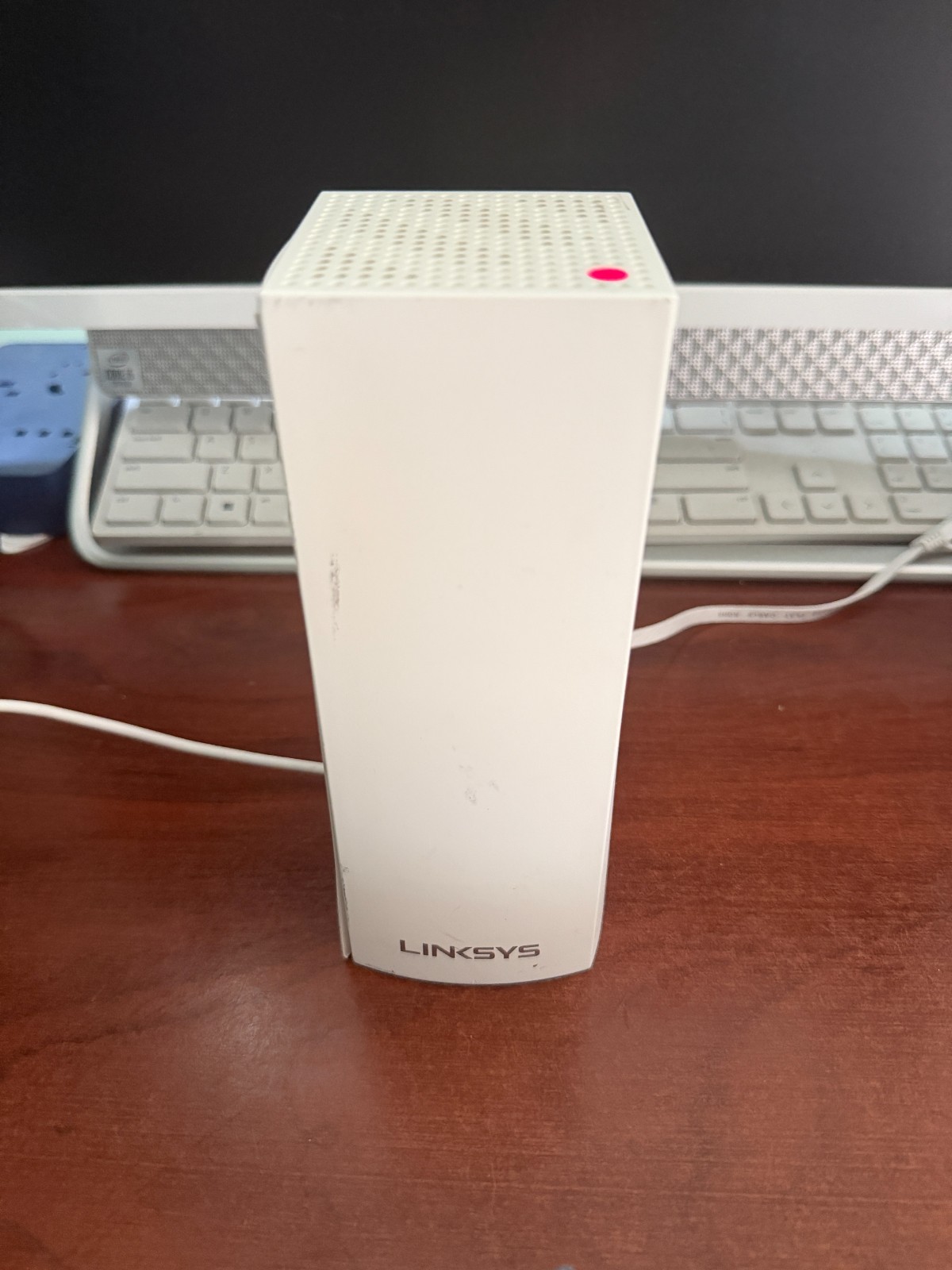 Linksys Velop WHW03 AC2200 Tri-Band Mesh WiFi Node White Used Reset + Power