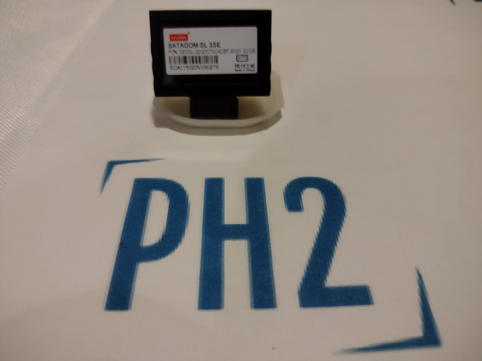 	Innodisk P/N:DESSL-32GD07SCADBF-B191 SATADOM-SL 3SE PIN-7 Series 32GB SATA SSD 