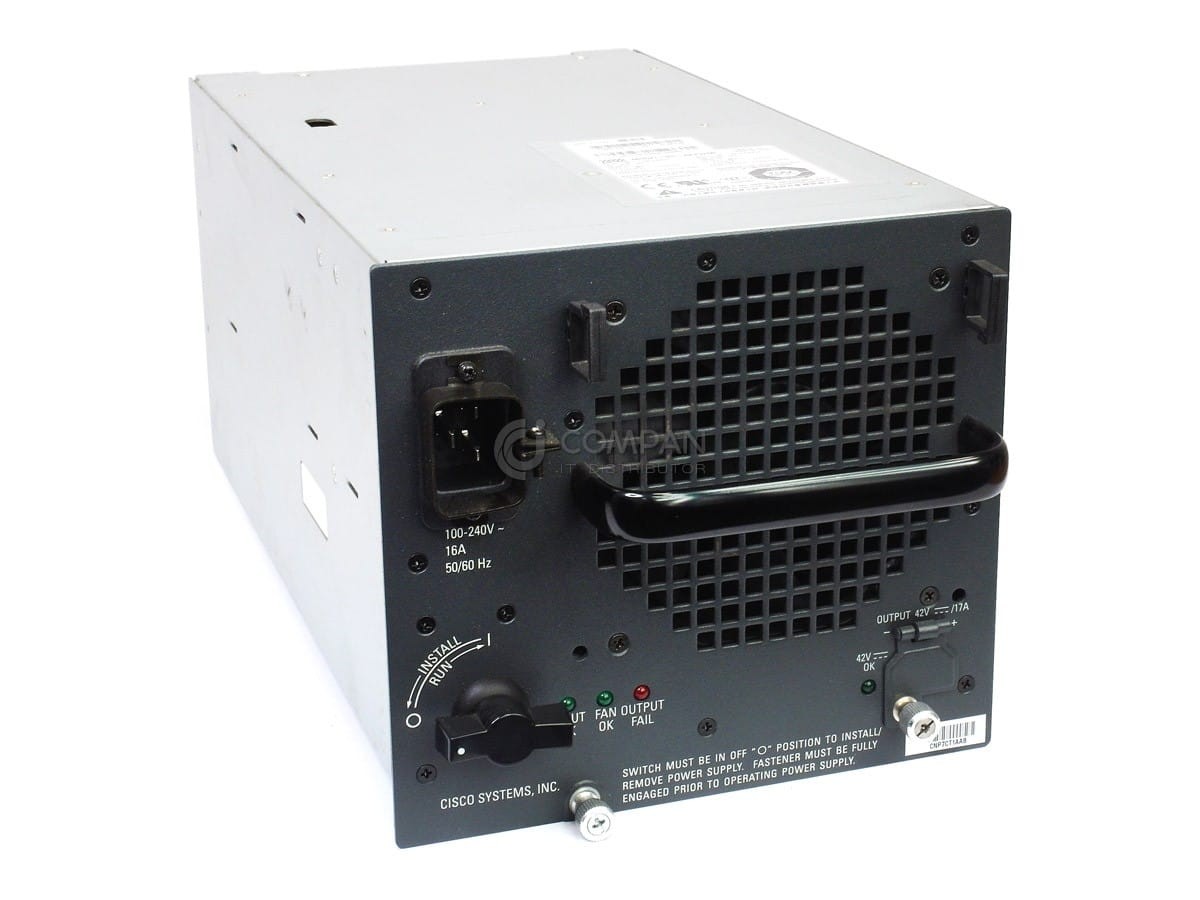 341-0077-04 CISCO 3000W AC POWER SUPPLY FOR CISCO CATALYST 6500 E-SERIES
