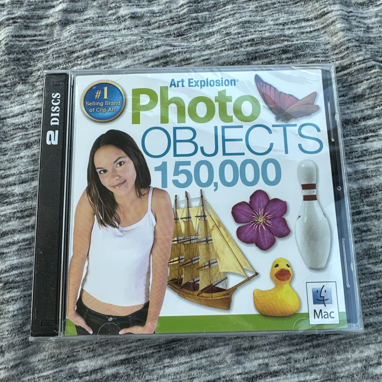 NOVA Development Art Explosion Photo Objects 150,000 Mac OS X DVD Photo Editing