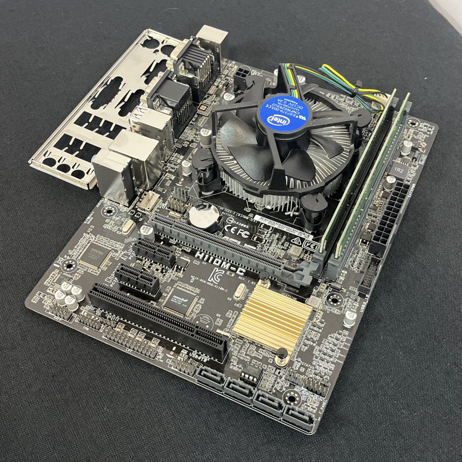 MOTHERBOARD/CPU/RAM COMBO: ASUS H110M-C LGA 1151 mATX ~ Intel i5-6400 ~ 8GB DDR4