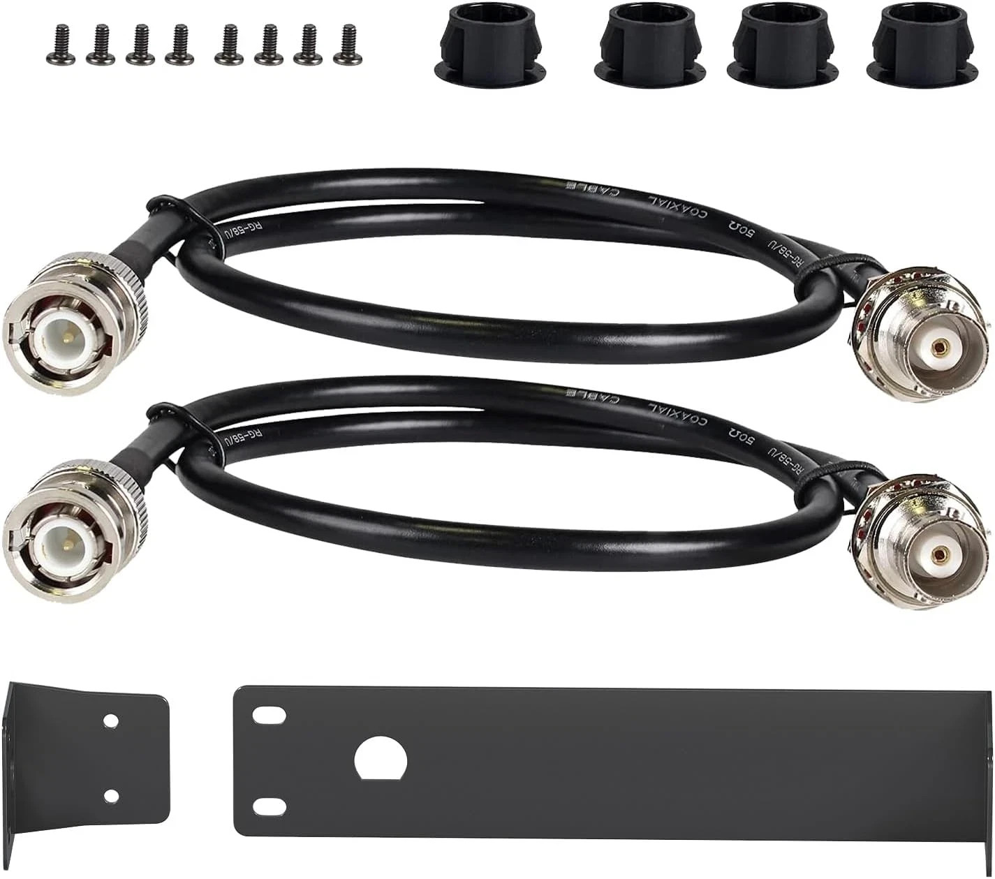Phenyx Pro BNC Antenna Kit, Two Connecting Cables 50Cm/1.6Ft for Front-Mounting