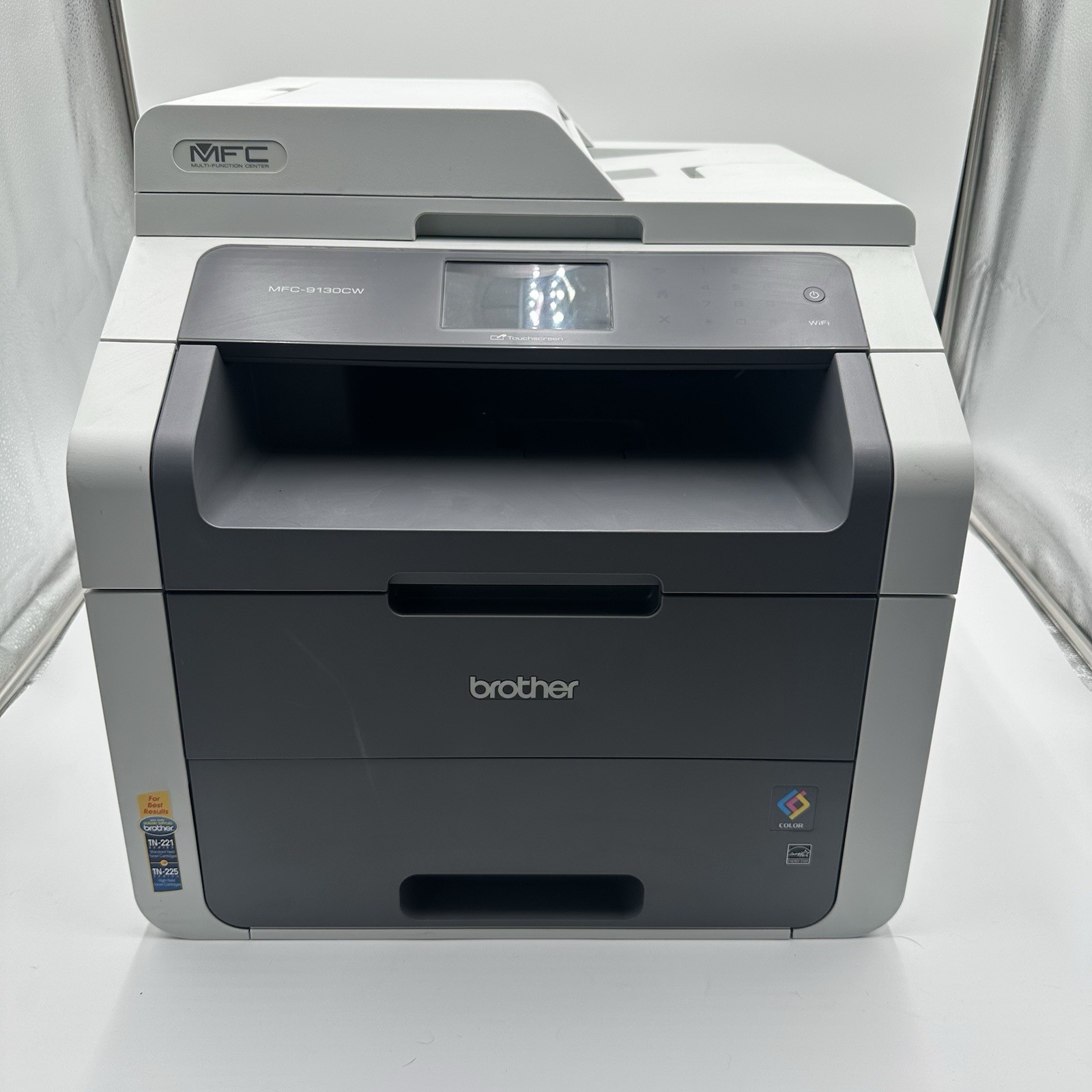 Brother MFC9130CW Wireless All-In-One Color Laser jet Printer W/ All Toner