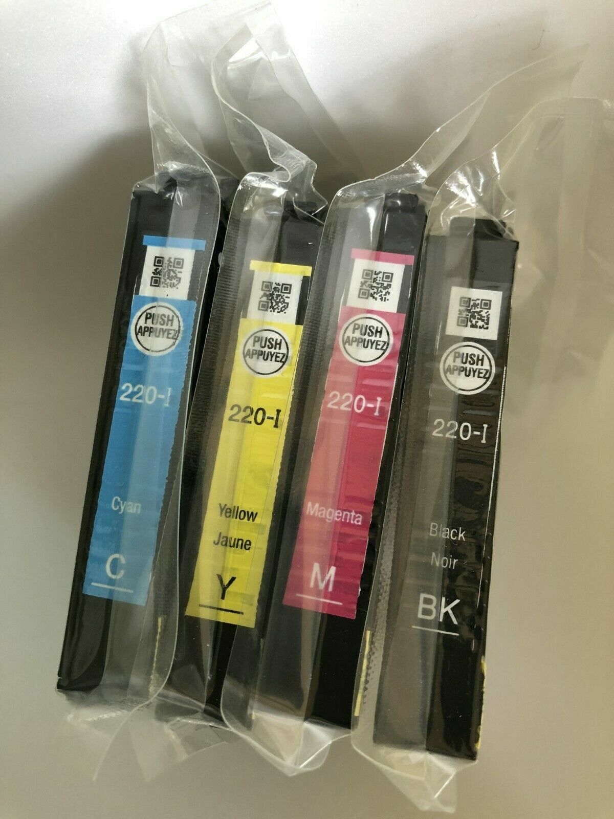 NEW 4 PACK GENUINE 220-I INITIAL epson INK CARTRIDGE SET  XP WorkForce WF2750