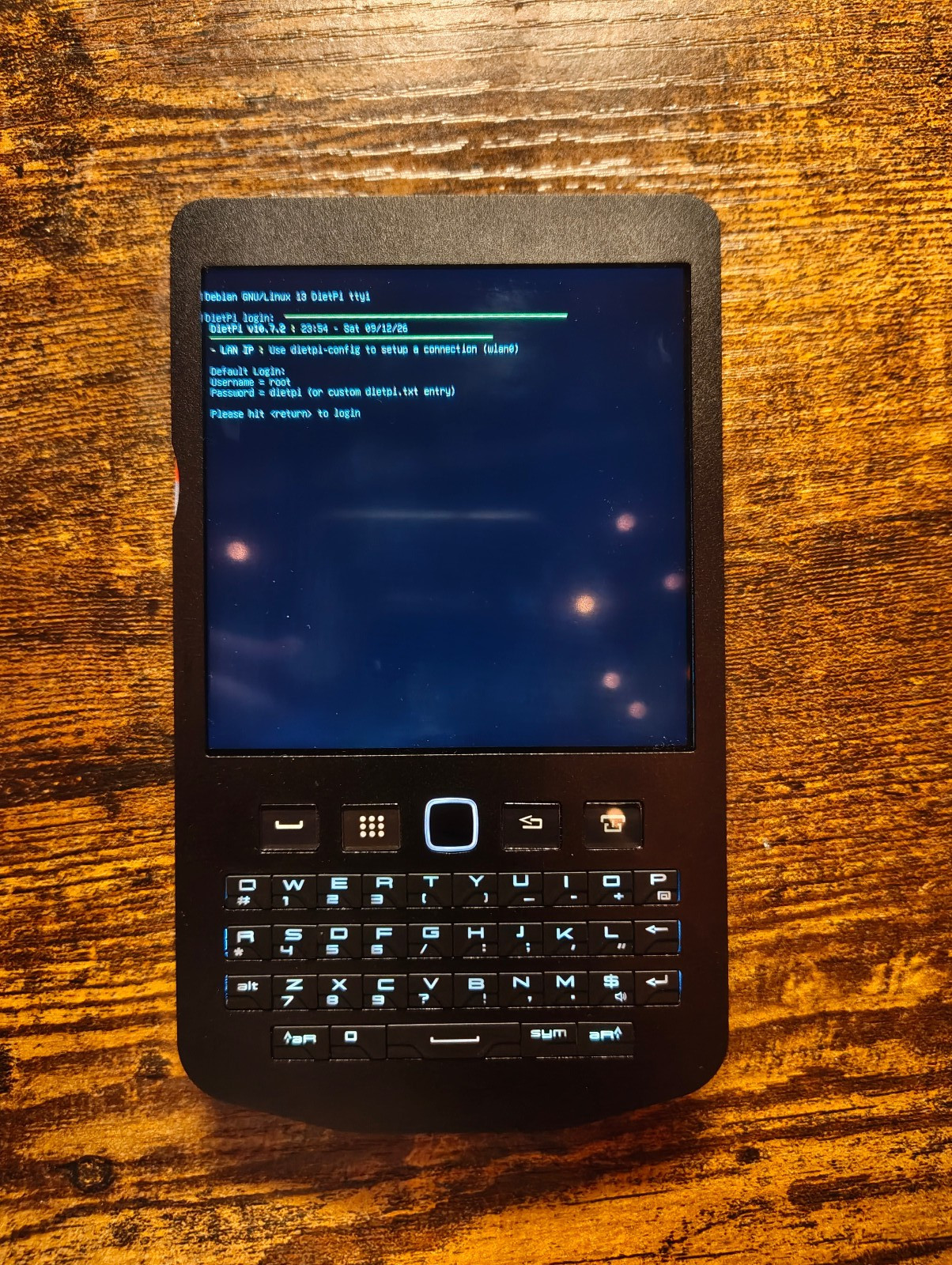 HackberryPi_zero Cyberdeck |  P9981 Keyboard Version